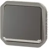 Image de Interrupteur lumineux - LEGRAND - Plexo - 10AX 250V - IP55 - Anthracite