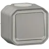 Image de LEGRAND Interrupteur ou va-et-vient lumineux étanche Plexo - 10A - Gris