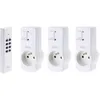 Image de Pack de 3 prises télécommandées - Otio - Programmateur - Blanc - 2300 W - Non connecté