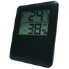 Image de Thermomètre hygromètre magnétique - noir
