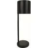 Image de Lampe de bureau - Design - Métal noir mat - Eclairage LED - Compatible ampoule E14 - 40 Watts