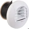Image de Kit de bouche dextraction simple flux hygroréglable cuisine avec piquage Twist & Go