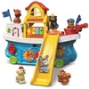 Image de VTECH TUT TUT ANIMO - SUPER BATEAU TOBOGGAN - Jouet pour enfant de 1 à 5 ans avec 5 animaux et un pêcheur inclus