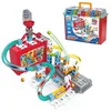 Image de Boîte de rangement circuit de billes - VTech - Valise de transport - 70 pièces - 5 billes colorées