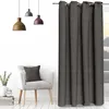 Image de Rideau oeillets en velours VELVET anthracite par Soleil docre