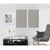 Image de SOLEIL DOCRE Paire de Brise bise Noémie - 60 x 120 cm - Taupe