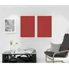 Image de Paire de brise bise 70x90 cm DOLLY rouge