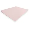 Image de Drap plat en coton percale 240x300 cm CAMILLE rose par songe de camille