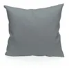 Image de Coussin en coton 40x40 cm PANAMA gris clair par Soleil dOcre