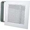 Image de Grille de cheminée avec précadre DMO Blanc 170x170