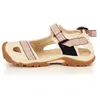 Image de Sandales de randonnée femme Kimberfeel Attica - beige clair