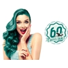 Image de Hairgum Crème colorante Semi Permanent Color Sixty's Color Emerald - 60 ml