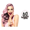 Image de Hairgum Crème colorante Semi Permanent Color Sixty's Color Milky Pink - 60 ml