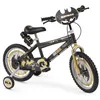 Image de Vélo enfant Batman 16 pouces - Toimsa - 16 pouces - Noir - Aluminium - Rétropédalage - Super-héros - Débutant