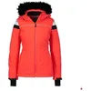 Image de Doudoune de ski femme - Peak Mountain - AMPION - Orange - Ski