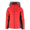 Image de Doudoune de ski femme Peak Mountain Asalpi - rouge/noir - XL - Imperméable et respirante