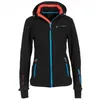 Image de Peak Mountain - Blouson softshell femme AMARA-Noir-Bleu-S
