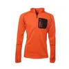 Image de Sweat polaire homme CERUNO - Peak Mountain - Orange - Ski - Doublure polaire - Coutures plates - Confortable
