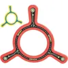 Image de Disque volant triangle Out2Play ASS2 - rouge/noir/bleu/jaune - 265x1x195 cm