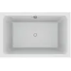 Image de Baignoire rectangulaire bain-douche Jacob Delafon Capsule 140 x 90 cm Blanche