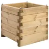 Image de Bac à fleurs carré en bois OLEA - Cerland