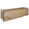 Image de Bac à fleurs en bois OLEA 252 L - 180 x 50 x H50 cm - Cerland