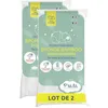Image de Lot de 2 Protèges Matelas Bébé Bamboo - 60x120 cm - Alèse Imperméable - Viscose Douce - Sans traitement chimique