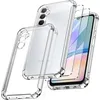 Image de Coque pour Samsung Galaxy M35 5G + x2 Verres trempé - Etui Housse Transparent Vitre Protection Ecran Verre Trempé