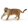 Image de Figurine Tigre rugissant - PAPO - LA VIE SAUVAGE - Marron - Mixte - Intérieur