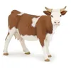 Image de Figurine Vache simmental - PAPO - LA VIE A LA FERME - Mixte - Intérieur - A partir de 3 ans