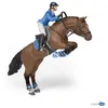 Image de Figurine Cheval de Saut dObstacle et sa Cavalière Papo - Pour Enfants - Mixte - A partir de 3 ans