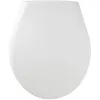 Image de Abattant WC - MARINA - Blanc - Polypropylène - Déclipsable - Fixations universelles