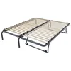 Image de Sommier à lattes gigogne 2x90x190 cm gris foncé - GIGNA