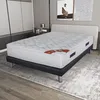 Image de Matelas ressorts ensachés 140x190 cm h27 cm ferme blanc - RUNDI