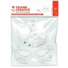 Image de Masques Décoratifs - GENERIQUE - Lot de 6 - Licorne - À Colorier - Élastiques Inclus
