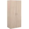 Image de Armoire - EASY LIFE - Décor Chêne clair - 2 portes battantes - L802 x H180 x P497cm - PARISOT