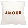 Image de Housse de coussin 40x40 cm bouclette Amour