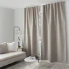 Image de Rideau total occultant 140x240 pattes cachées Beige