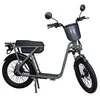 Image de Draisienne électrique - WISPEED - WIMOB Plus - Vitesse max 25 km/h - Autonomie 45 km - Roues 20 semi-cross - Homologué L1e-B - Gris
