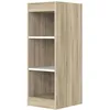 Image de SACHA petite bibliotheque finition chene du bocage 33x38x90cm