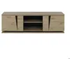 Image de Buffet bas - GAMI - Split - 2 portes - 1 niche - Chêne artisan