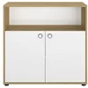 Image de GALIPETTE - Commode 2 portes ARTHUR Made in France - Marron clair