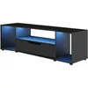Image de Meuble TV gamer - HACK - Noir - 163 x 45 x 48 cm - DIAGONE
