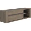 Image de Meuble TV MARCEAU   Coloris Chêne Reed   190 × 48 × 57 cm   GAMI
