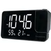 Image de Radio-réveil projecteur - THOMSON - Noir - Radio FM Température Humidité Double alarme USB-C Alim. 230V