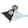 Image de Doudou Mouchoir - SAUTHON - Lazare - Velours et Popeline - Bleu - Bébé Garçon 1 mois+