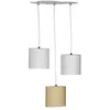 Image de Suspension Lumineuse Trio Plafonnier en coton beige