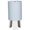 Image de Lampe de chevet - SAUTHON - Lazare - Bleu ciel - Hévéa - Coton