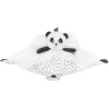Image de Doudou mouchoir en velours blanc