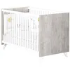 Image de Lit bébé - 120 x 60 cm - Babyprice Scandi gris - En bois